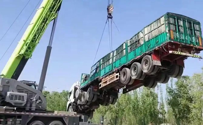 宁都道路脱困救援案例